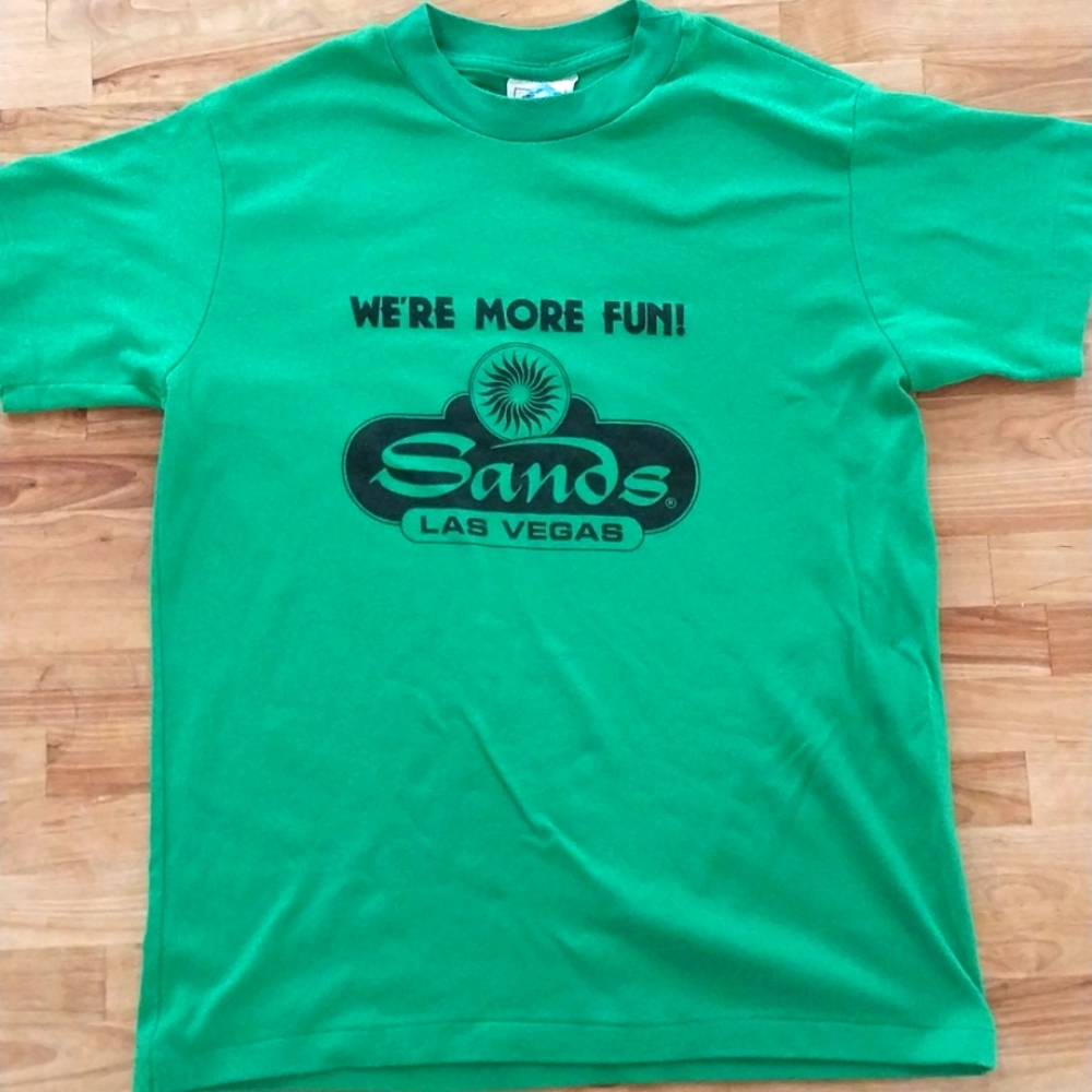 Vintage Sands Casino Las Vegas Shirt Size Large Made In USA